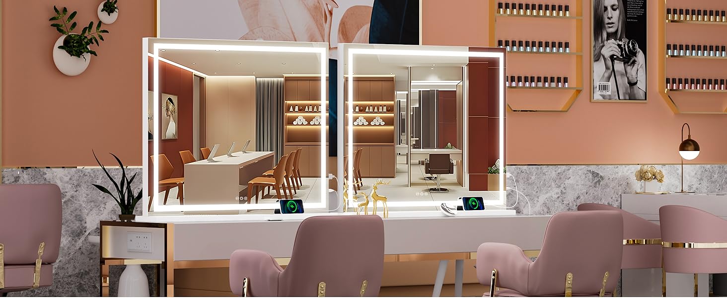 Takira Vanity Mirror with Lights, 32