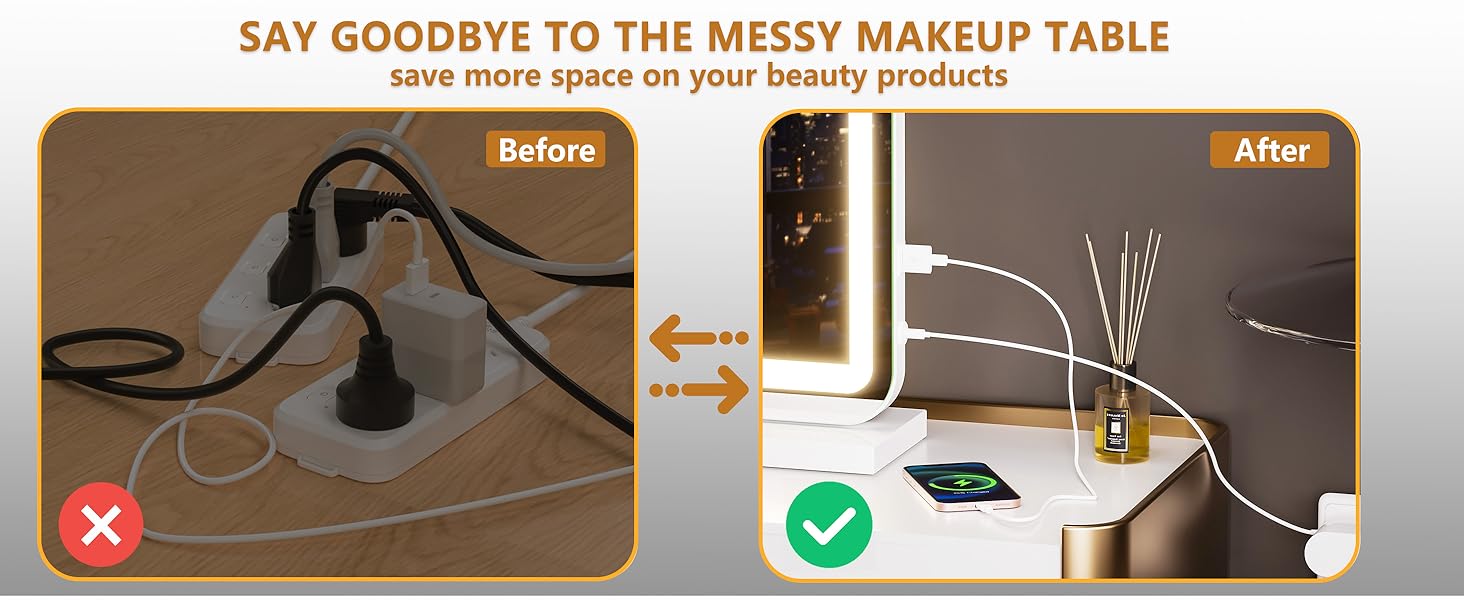 Takira Vanity Mirror with Lights, 32